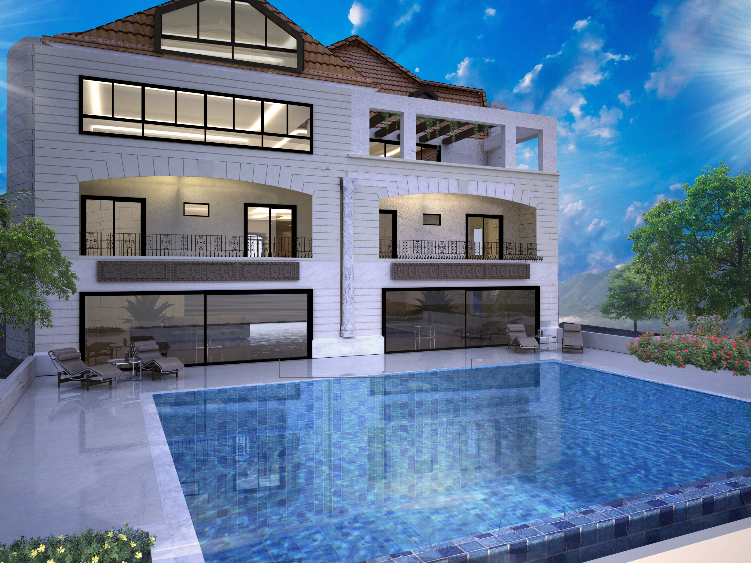 High – End Private Villa